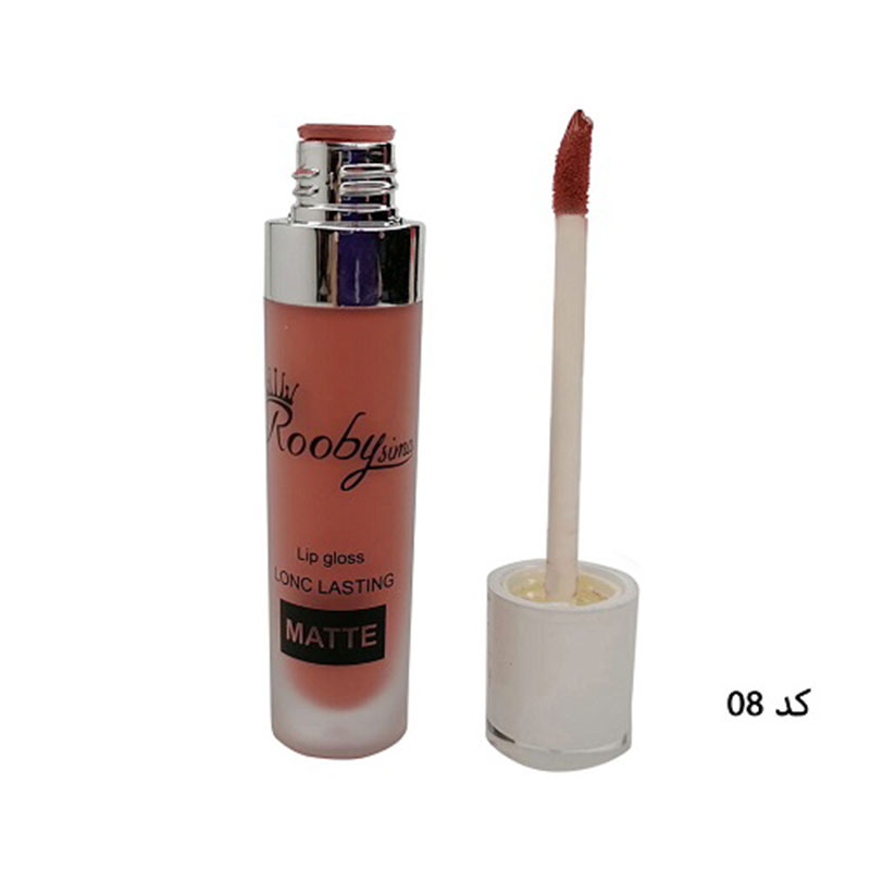 426-1.jpg رژ لب مایع 24 ساعته مات شماره 08 روبی سیما - Rooby Sima - Image 1