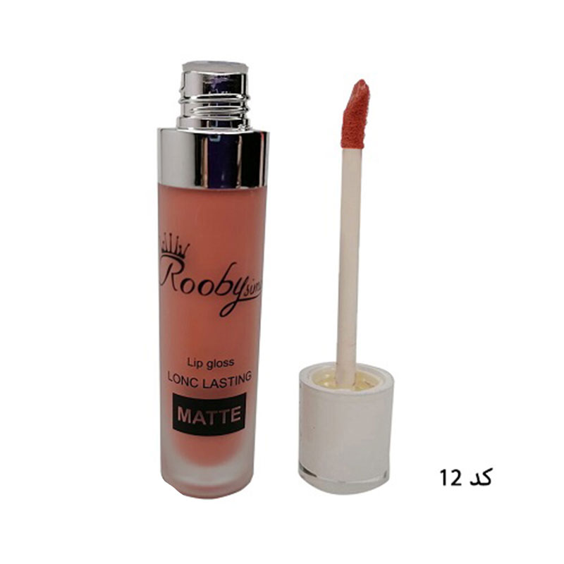 430-1.jpg رژ لب مایع 24 ساعته مات شماره 12 روبی سیما - Rooby Sima - Image 1