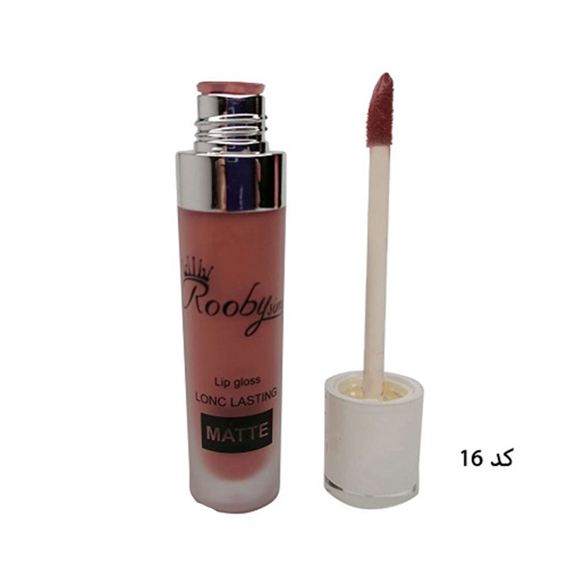 437-1.jpg رژ لب مایع 24 ساعته مات شماره 16 روبی سیما - Rooby Sima - Image 1