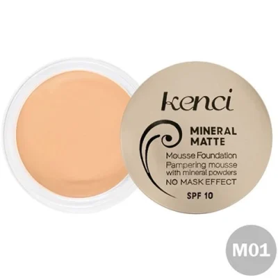 کرم پودر گريم حجم 20 ميل مدل ARGAN OIL شماره NO:M 01 کنسي - KENCI