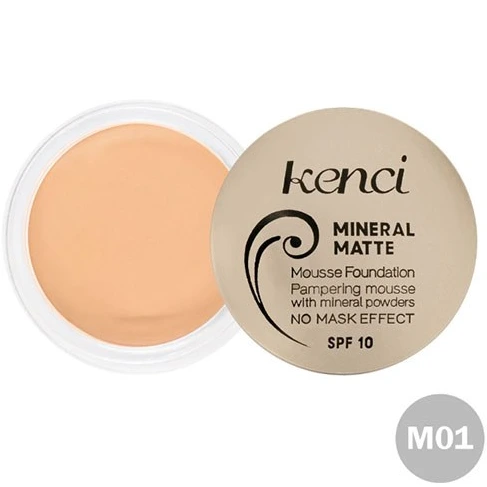 01 کنسی کرم پودر گريم حجم 20 ميل مدل ARGAN OIL شماره NO:M 01 کنسي - KENCI
