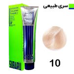 رنگ مو حجم 120 ميل بلوند خيلي خيلي روشن کد 10 سوبارو - SUBARU