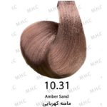 رنگ مو سوپر کراتينه حجم 120 ميل ماسه ای کهربايی کد AS.7 چيفون - CHIFON