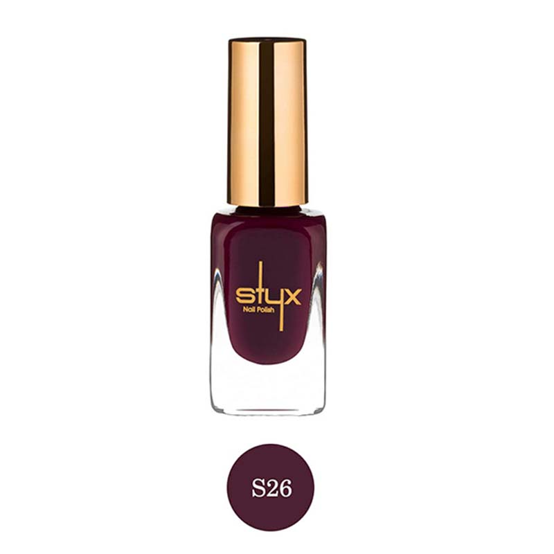 1189-1.jpg لاک ناخن حجم 11 میل شماره 26 استایکس - STYX - Image 1