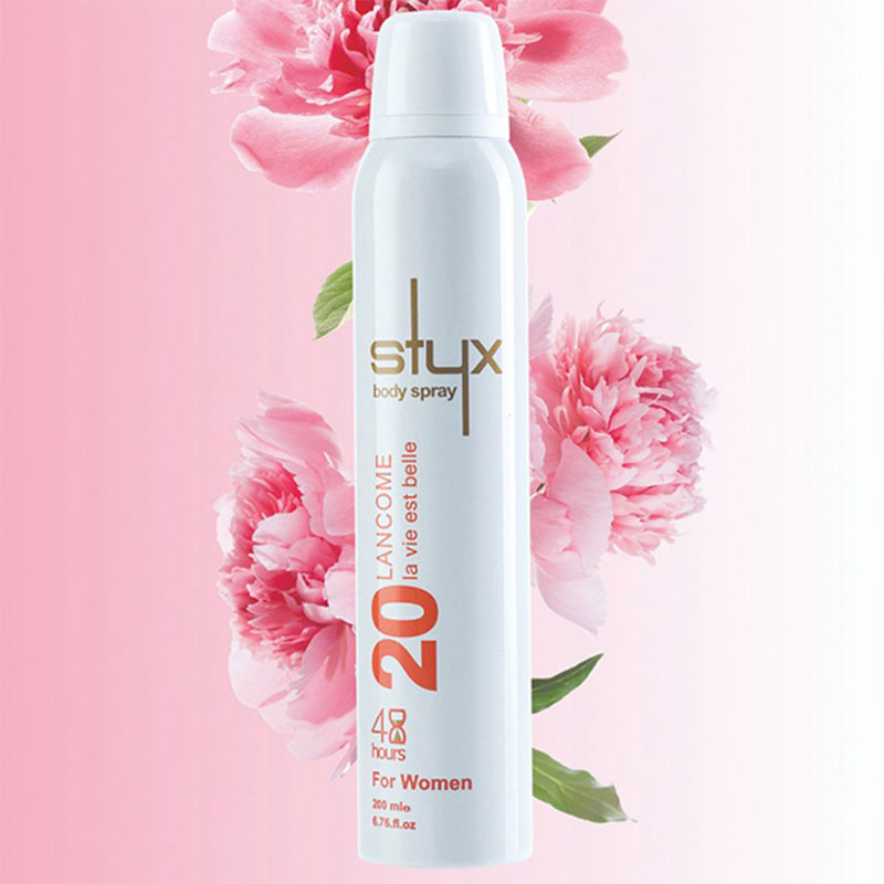 1573-1.jpg اسپری بدن حجم 200 میل زنانه کد 20 LANCOME La vie est belle استایکس - STYX - Image 1