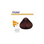 رنگ مو شرابی تيره 4.20 حجم 120 ميل ويتامول - VIAMOL - Image 2