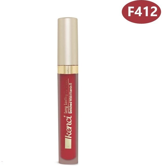 412 کنسی رژ لب مايع سري مات و مخملي شماره NO:F 412 کنسي - KENCI