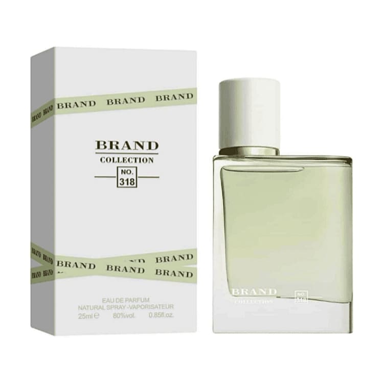 455-1.jpg عطر جیبی حجم 25 میل شماره 318 باربری هر ادوتویلت برند کالکشن - Brand Collection - Image 1