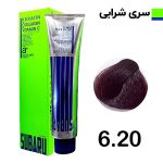 رنگ مو حجم 120 ميل شرابي روشن کد 6.20 سوبارو - SUBARU