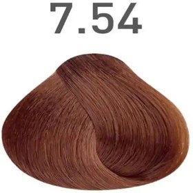 رنگ مو عسلی متوسط کد 7.54 حجم 120 ميل ويتامول - VITAMOL