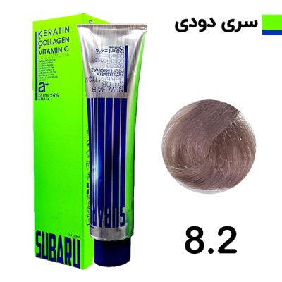 رنگ مو حجم 120 ميل بلوند دودي روشن کد 8.2 سوبارو - SUBARU
