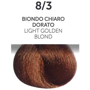 رنگ مو بدون آمونياک LIGHT GOLDEN BLOND کد 8/3 حجم 100ميل اويستر - OYSTER