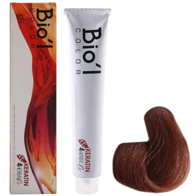 رنگ مو بلوند بلوطی روشن شماره 8.81 حجم 100 ميل بيول - BIOL
