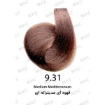 رنگ مو حجم 120 ميل قهوه ای مديترانه کد 9.31 سيلا - Sila - Image 2