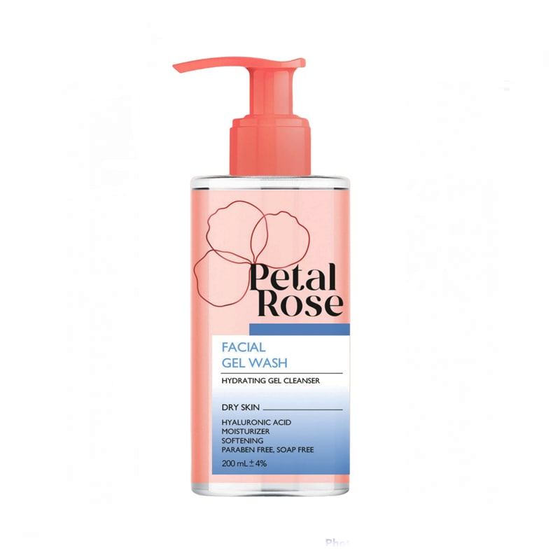 9988102-1.png ژل شستشوی صورت پتال رز مناسب پوست خشک حجم 120 میلی لیتر _ Petal Rose - Image 1