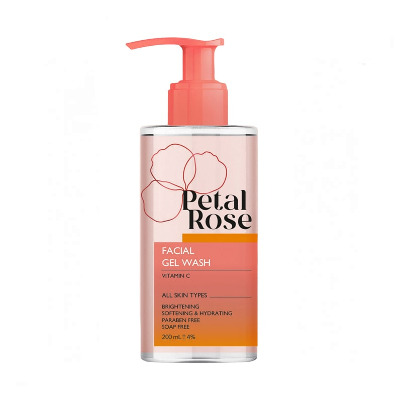 9988104-1.png ژل شستشوی صورت پتال رز حاوی ویتامین سی انواع پوست حجم 120 میلی لیتر _ Petal Rose - Image 1