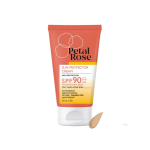 کرم ضد آفتاب رنگی بژ طبیعی پتال رز spf90  مناسب پوست چرب حجم 50 میلی لیتر _ Petal Rose