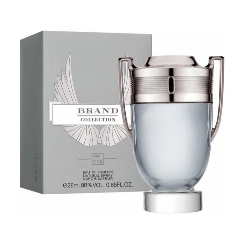 Brand-Collection_0165_116.jpg ادکلن مردانه برند کالکشن کد 116 رایحه اینوکتوس پاکو رابان (Paco Rabanne Invictus) حجم 25 میل - Brand Collection - Image 1