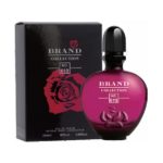عطر ادکلن زنانه برند کالکشن کد 019 رایحه پاکو رابان بلک ایکس اس (Paco Rabanne Black XS) حجم 25 میل - Brand collection