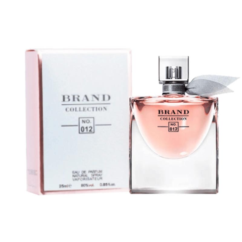 Brand-Collection_0269_012.jpg ادکلن زنانه برند کالکشن کد 012 رایحه لانکوم لاویه است بله (Lancome La Vie Est Belle) حجم 25 میل - Brand collection - Image 1
