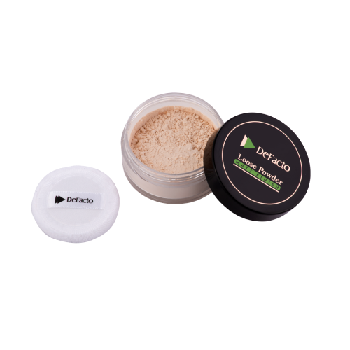 powder02 پودر فيکس رنگي حجم 18 گرم مدل D 02 ديفکتو - DEFACTO
