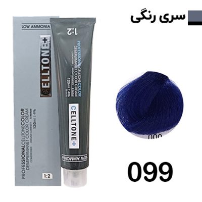 رنگ مو حجم 120ميل آبي کد 099 سلتون - CELLTONE