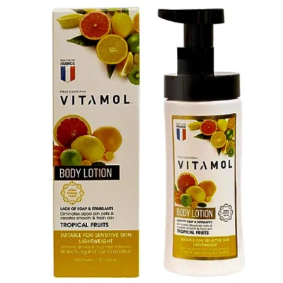 لوسيون بدن حجم 300 ميل مدل TROPICAL FRUITS ويتامول - VIAMOL