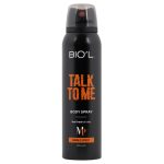 اسپری خوشبو کننده بدن آقايان مدل TALK TO ME حجم 150 ميل بيول - BIOL