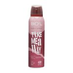 اسپری خوشبو کننده بدن آقايان حجم 150 ميل مدل TAKE ME AWAY بيول - BIOL