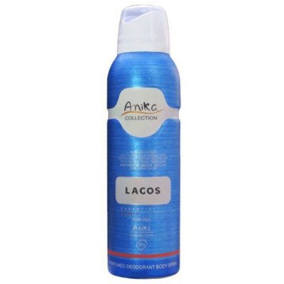 اسپری خوشبو کننده بدن مردانه حجم 200 ميل مدل LACOSTE کد 11 آنيکا - ANIKA