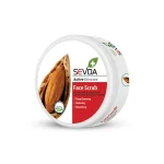 کرم اسکراب مناسب لايه برداری پوست با عصاره بادام حجم 250 ميل سودا - SEVDA