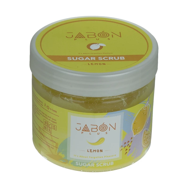اسکراب لیمو اسکراب شکری 450 گرم ليمو ژبن پلاس - JABON PLUS