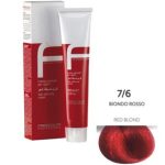 رنگ مو بدون آمونياک RED BLOND کد 7/6 حجم 100ميل اويستر - OYSTER - Image 2