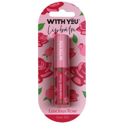 بالم لب گل رز Luscious Rose حجم 2.6 گرم ويت يو - WITH YOU
