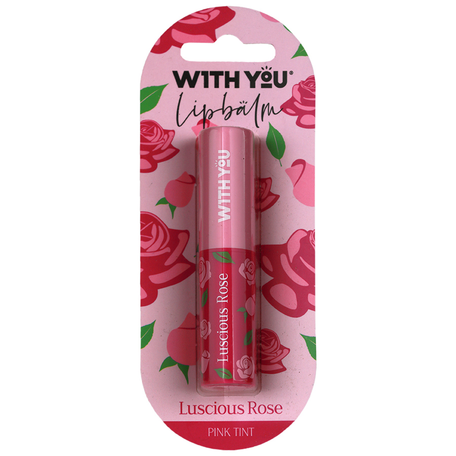 بالم گل رز بالم لب گل رز Luscious Rose حجم 2.6 گرم ويت يو - WITH YOU