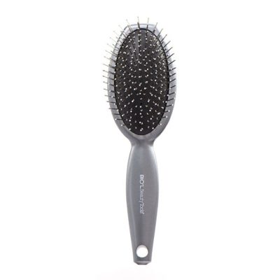 برس مو خاکستری آی استايل سوزن فلزی بيضی بزرگ بيول - BIOL