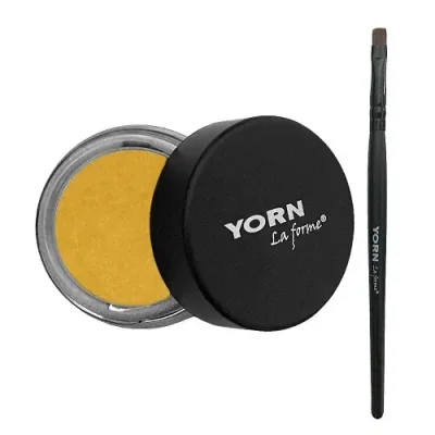 خط چشم ژله ای رنگ طلايی GOLD حجم 5 ميل يورن - YORN