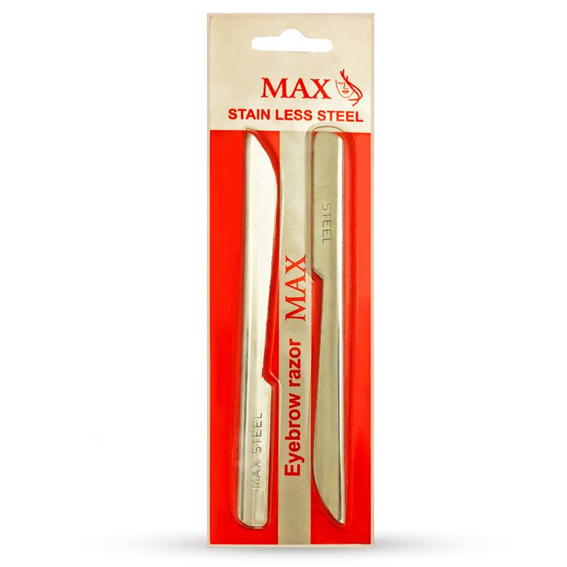 دسته تیغ دسته تيغ ابرو مدل 02 مجموعه 2 عددی مکس – MAX