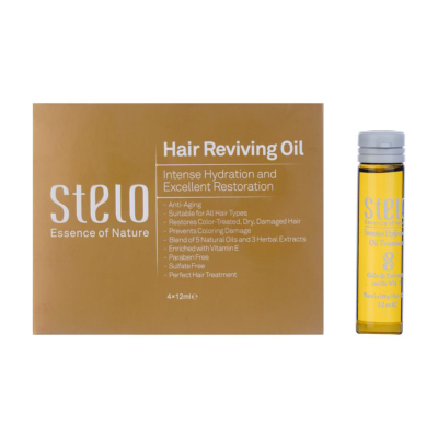روغن مو مدل Reviving حجم 12 ميل استلو - Stelo