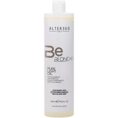 روغن روشن کننده بی بلوند BEBLONDE PURE LIGH OIL حجم 500 ميل آلتراگو - ALTEREGO