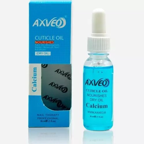 روغن کلسیم روغن کوتيکول حاوی کلسيم Calcium حجم 30 ميل اکسو - Axveo