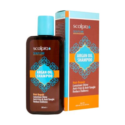 شامپو موی سر حاوی روغن آرگان مدل ARGAN OIL حجم 200 ميل اسکالپيا - SKALPIA