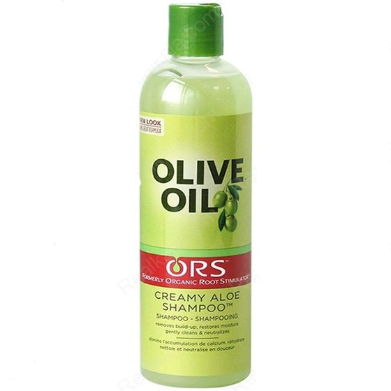 شامپو الیو شامپو احيا کننده مو حجم 480 ميل حاوي آلوئه ورا CREAMY ALOE او آر اس – ORS OLIVE