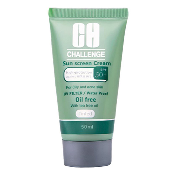 ضد اتاب چلنچ کرم ضد آفتاب کرم پودری SPF50 حجم 50 ميل چلنج - CHALLENGE - Image 1