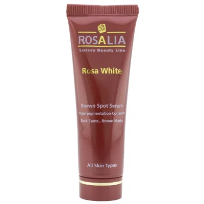 سرم ضد لک و روش کننده حجم 30 ميل مدل ROSE WHITE رزاليا - ROSALIA