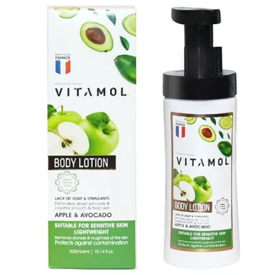 لوسيون بدن حجم 300 ميل مدل APPLE & AVOCADO ويتامول - VIAMOL