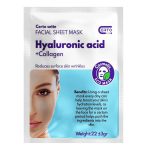 ماسک صورت مدل Hyaluronic acid + collagen حجم 22 گرم سرتو سته - Certo sette