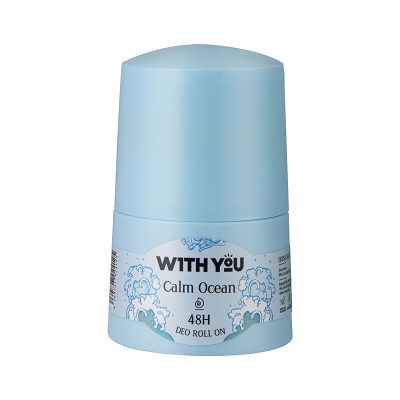 دئودورانت رولی ضد تعريق 48 ساعته مدل Calm Ocean حجم 50 میل ويت يو - WITH YOU