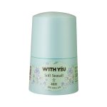 دئودورانت رولی ضد تعريق زنانه 48 ساعته مدل SOFT SEASALT حجم 50 میل ويت يو - WITH YOU