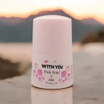 دئودورانت رولی ضد تعريق زنانه 48 ساعته مدل Pink Petal حجم 50 میل ويت يو - WITH YOU - Image 2